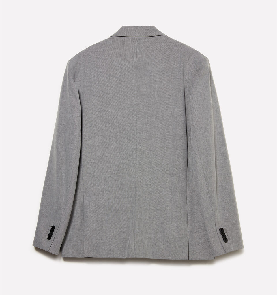 Light gray textured blazer - men's blazers - Light Gray | Sisley image number 2